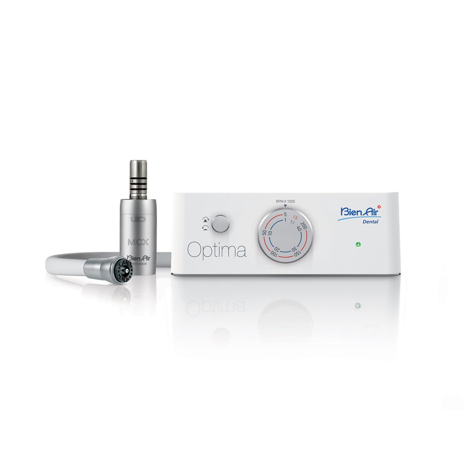 Bien-Air OPTIMA MCX set with MCX LED micromotor
