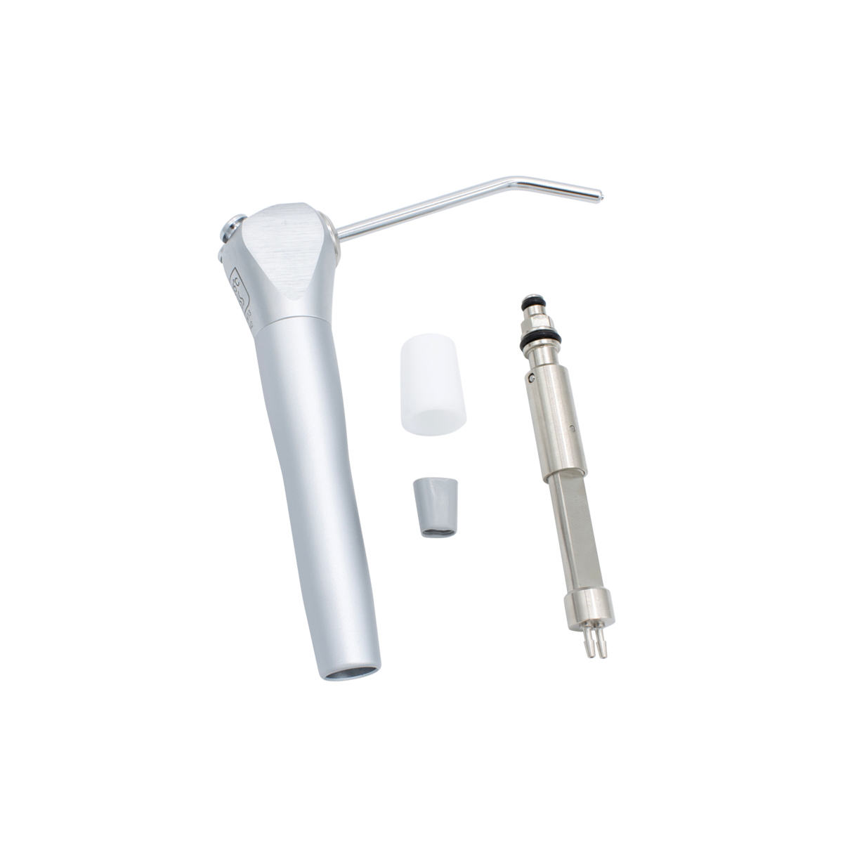 DCI 3379 Syringe, Valve Core, Autoclavable, w/Gray Straight Tubing