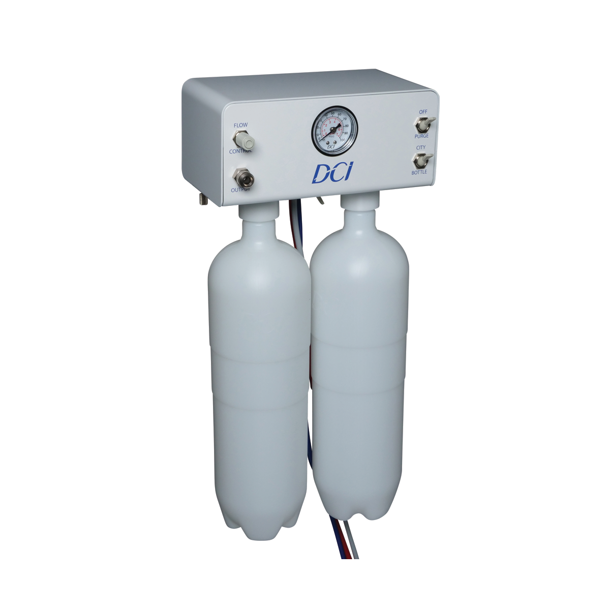 DCI 8180 Asepsis Deluxe Dual Water System with 2 Liter Bottles