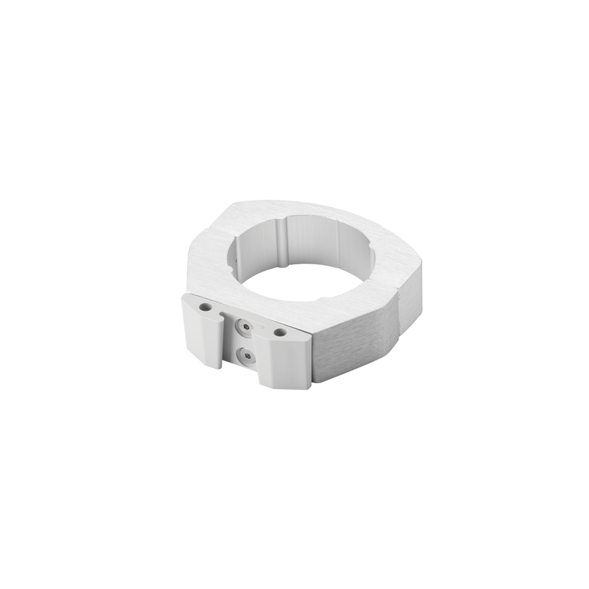 DCI 5825 Vacuum Canister 2" Post Mount w/Gray Bracket, Anodized