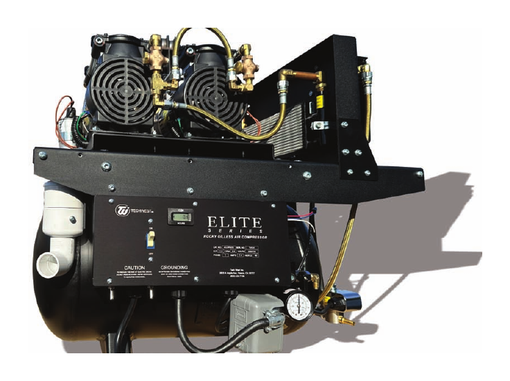 Tech West Elite Rocky oilless air compressor