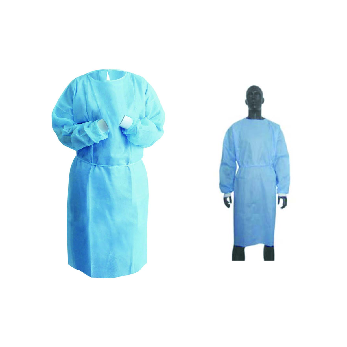 TPC Level 3 disposable isolation gowns