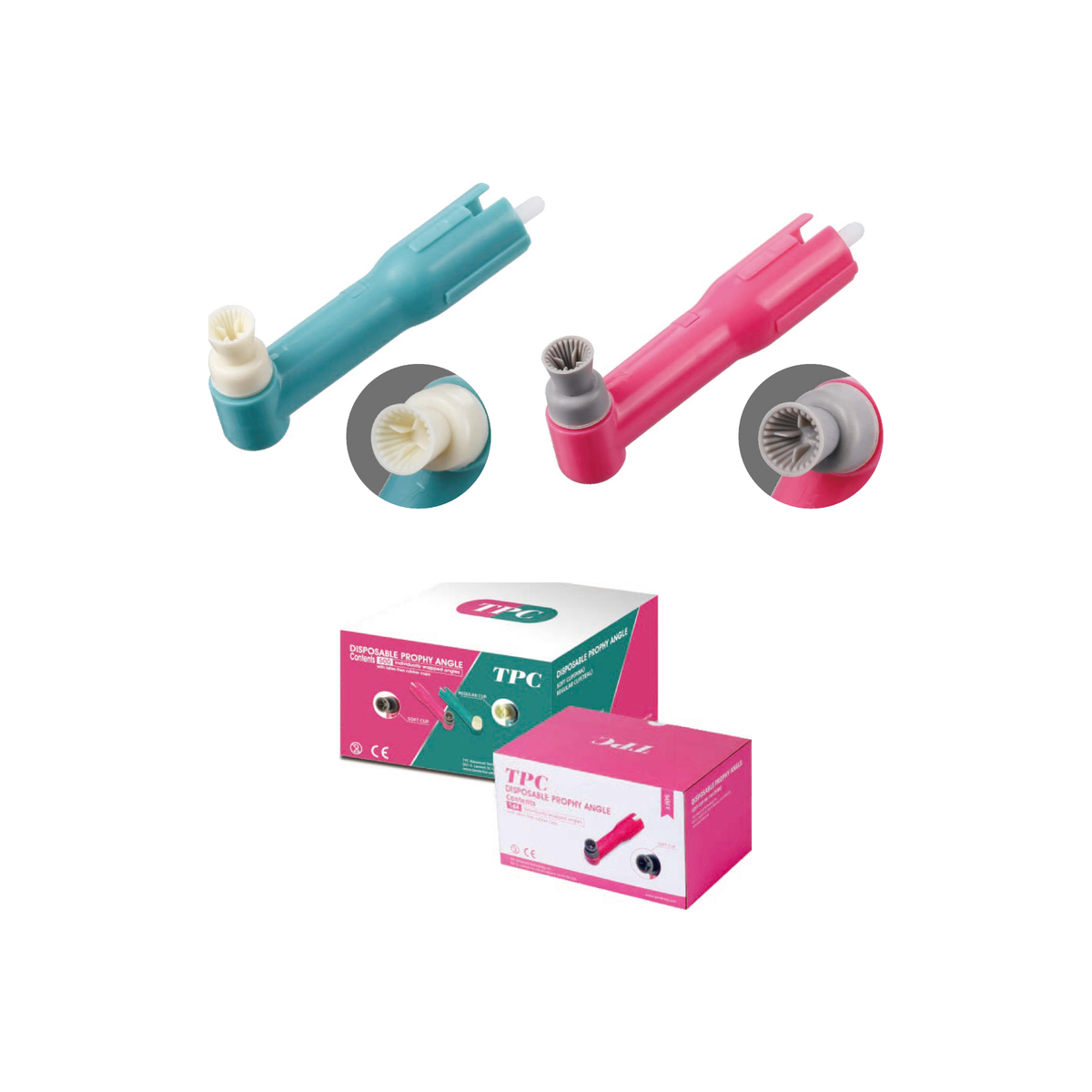 TPC disposable prophy angles