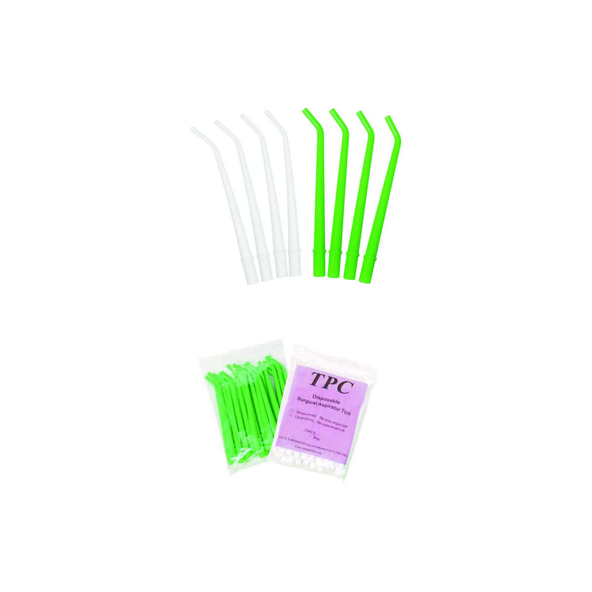 TPC disposable surgical aspirator tips